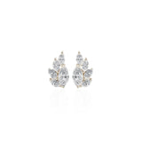 GRAPPE DIAMOND EARRINGS WHITE GOLD