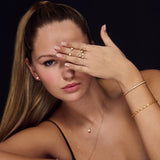 SOLO DIAMOND STUDS WHITE GOLD