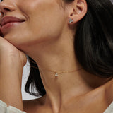TRÉVO DIAMOND STUDS WHITE GOLD