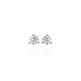 SOLO DIAMOND STUDS WHITE GOLD