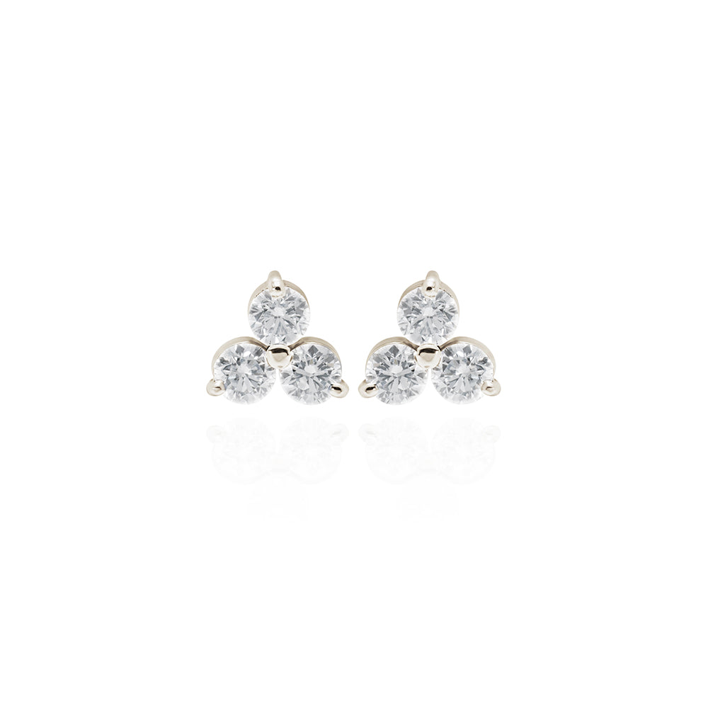 TRÉVO DIAMOND STUDS