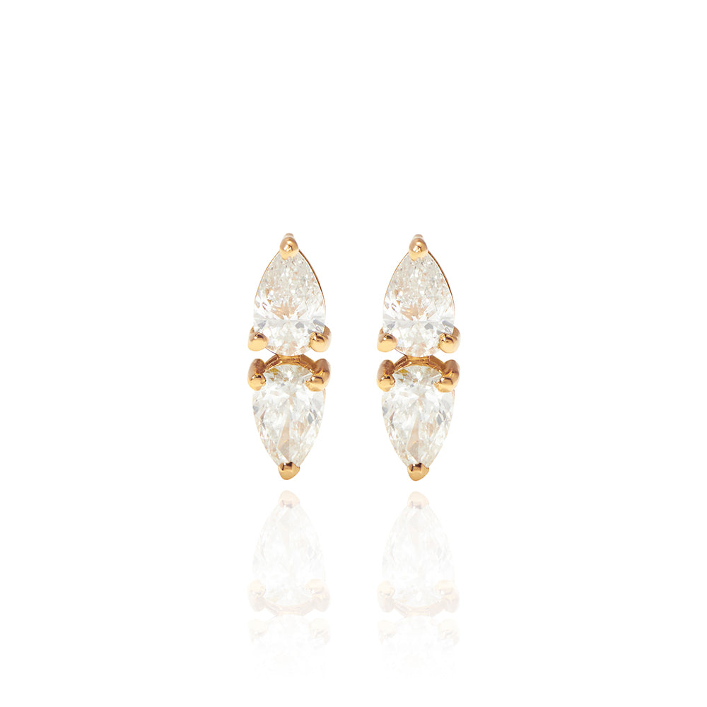 DAHLIA DIAMOND EARRINGS