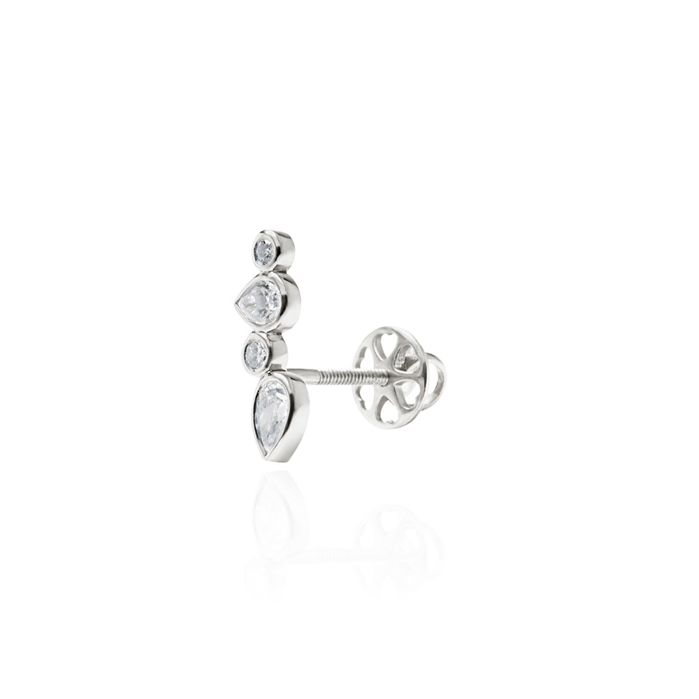 SERAPHINA DIAMOND EAR CLIMBERS