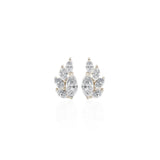 GRAPPE DIAMOND EARRINGS WHITE GOLD